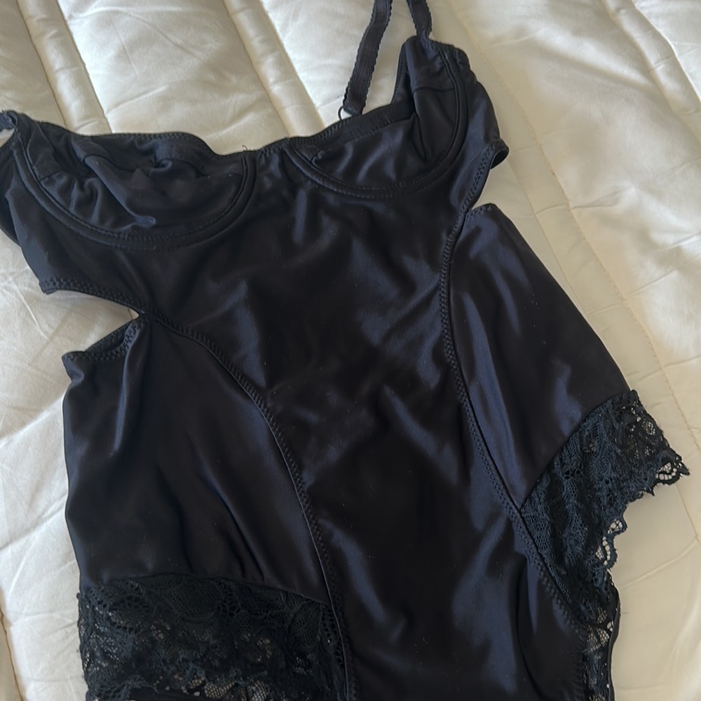 Urban outfitters corset bodysuit